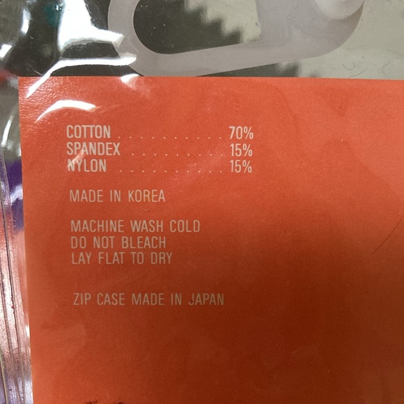 NWT ESPRIT vintage 80s socks 5 pairs one price $60 original ESPRIT PACKAGE - Picture 10 of 13